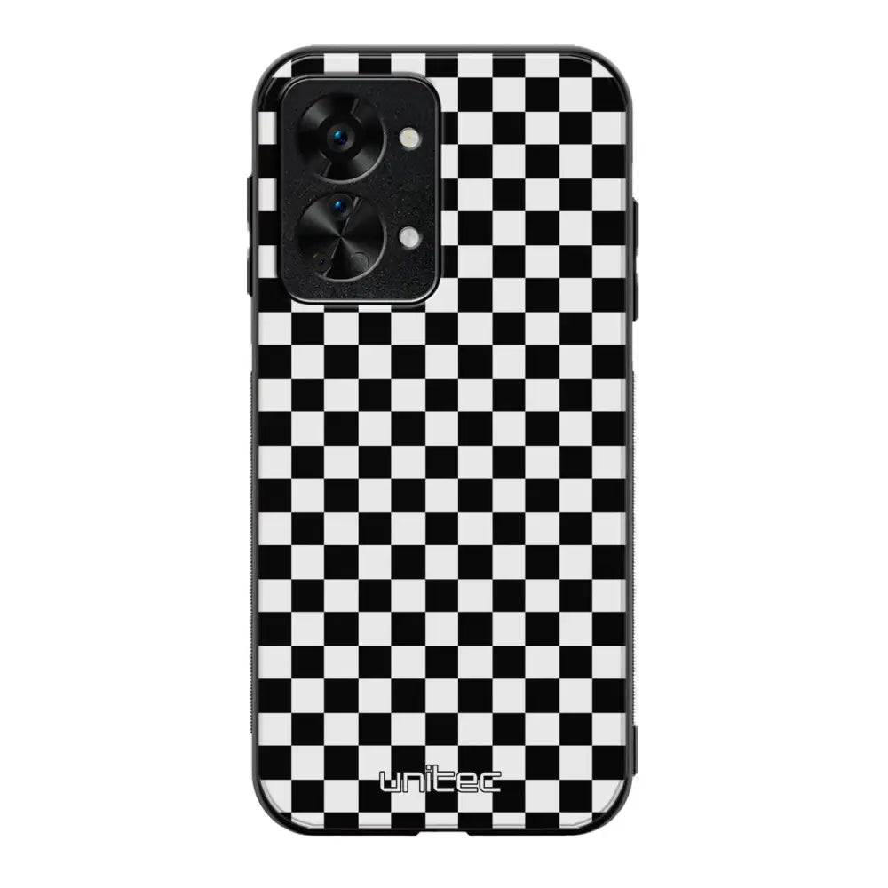 OnePlus Nord 2T suojakuoret - Black And White - Ei