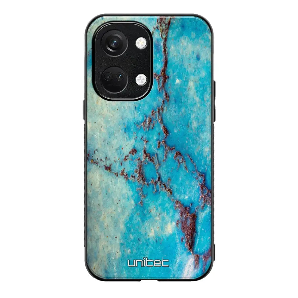 OnePlus Nord 3 marmori suojakuoret - Turquoise Marble - Ei