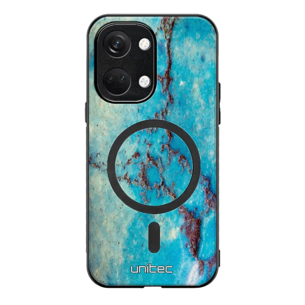 OnePlus Nord 3 marmori suojakuoret - Turquoise Marble