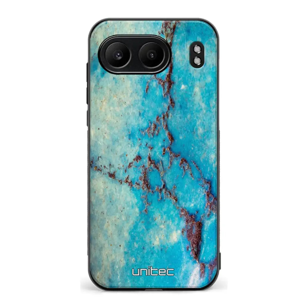 OnePlus Nord 4 marmori suojakuoret - Turquoise Marble - Ei