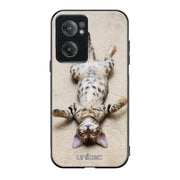 OnePlus Nord CE 2 kissa suojakuoret - Relaxing Cat - Ei