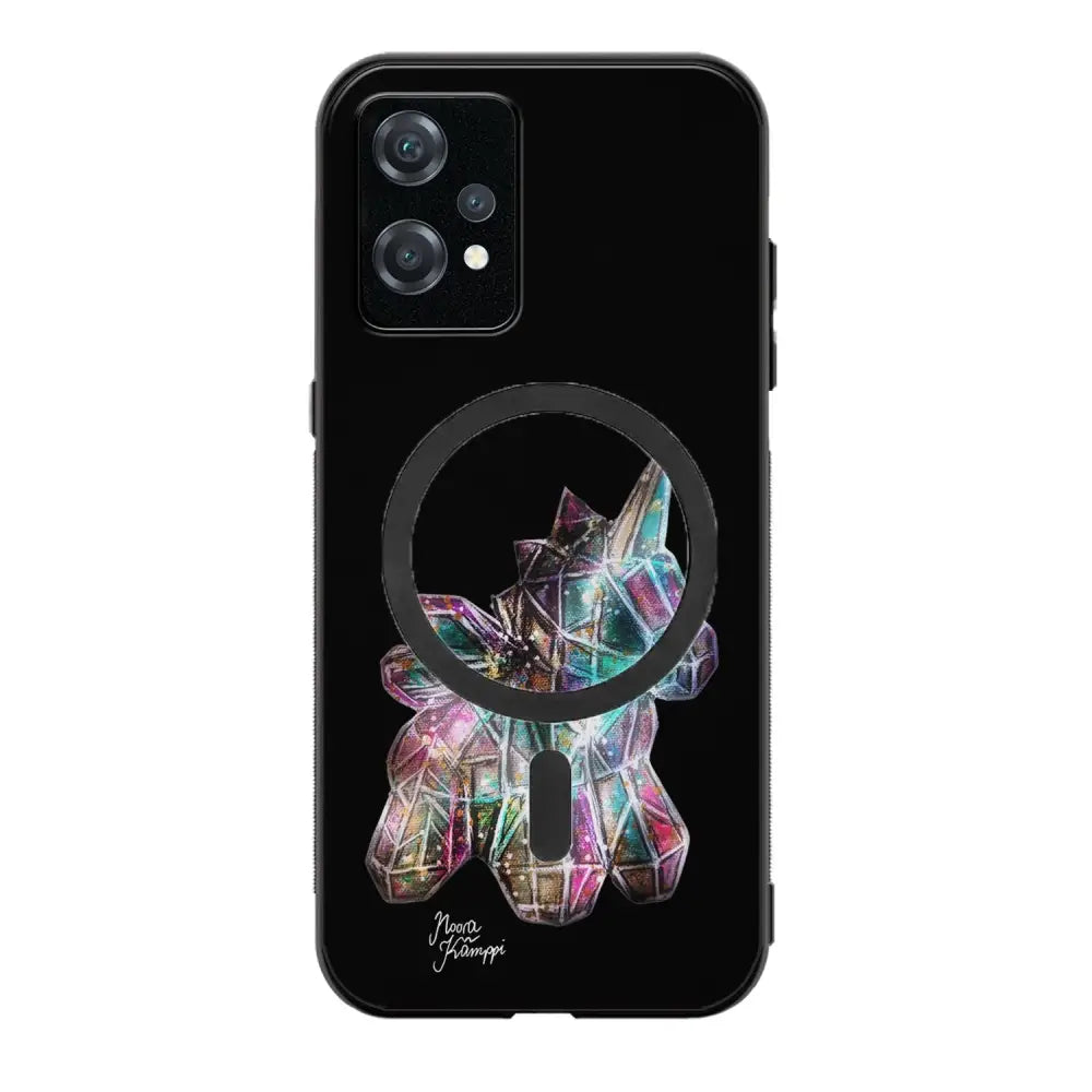 OnePlus Nord CE 2 Lite unicorn suojakuoret - Musta - Noora Kämppi