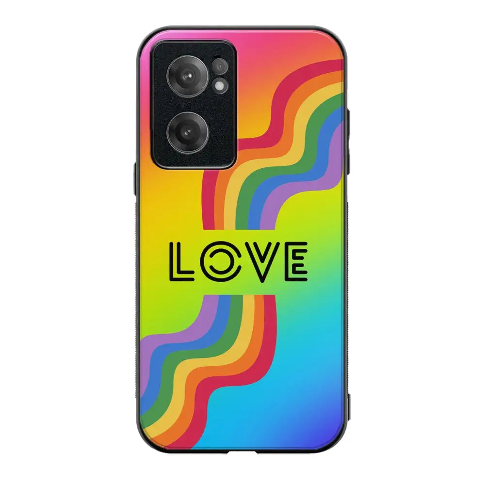 OnePlus Nord CE 2 pride suojakuoret - Love - Ei