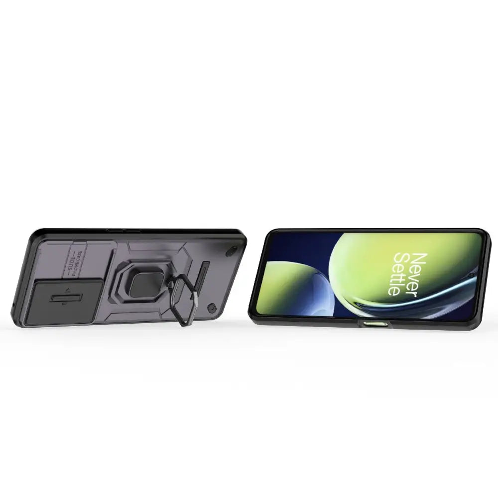 OnePlus Nord CE 3 Lite Armor suojakuori violetti, suojaa ja tukee älypuhelinta