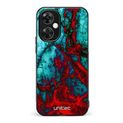 OnePlus Nord CE 3 Lite marmori suojakuoret - Blue Red Marble - Ei