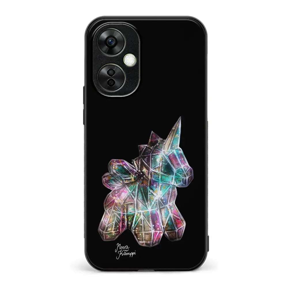 OnePlus Nord CE 3 Lite unicorn suojakuoret - Musta - Noora Kämppi - Ei