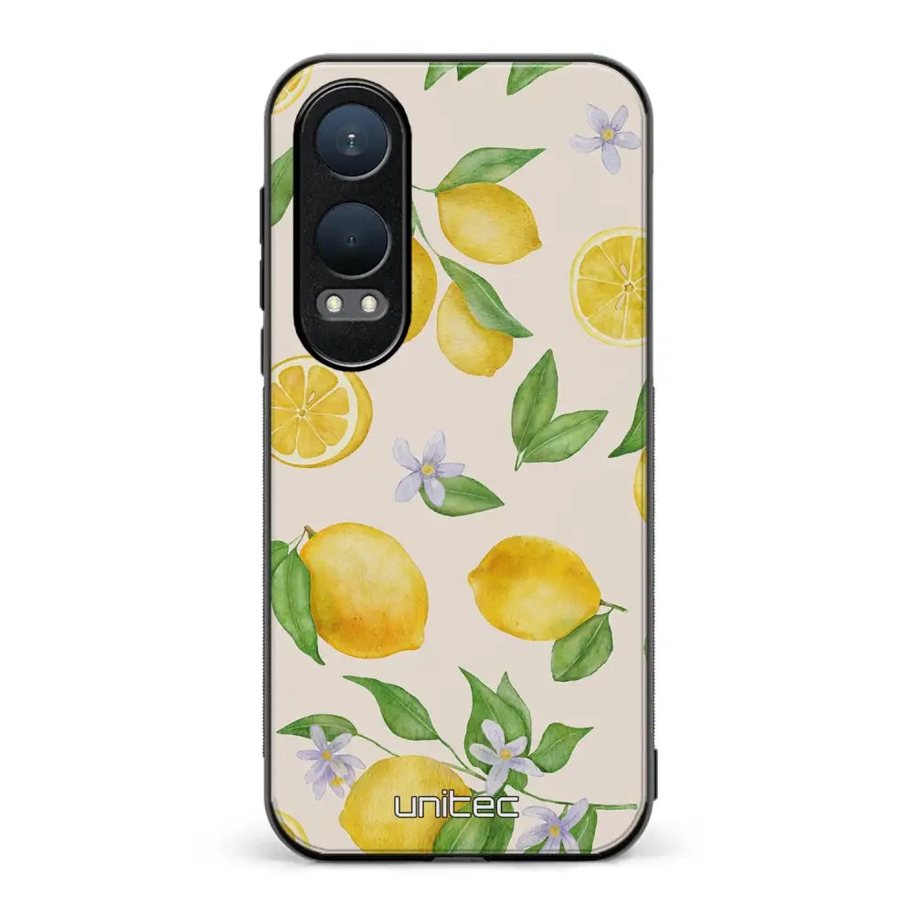 OnePlus Nord CE 4 Lite hedelmä suojakuoret - Lemon - Ei