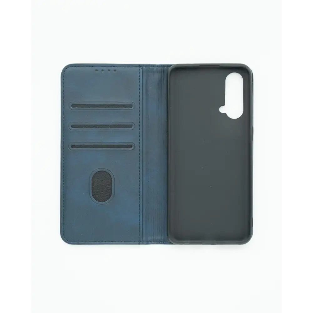 Oneplus Nord CE 5G Unitec Lompakko Suojakotelo Sininen