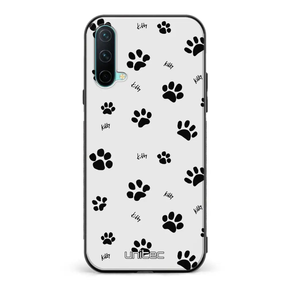 OnePlus Nord CE kissa suojakuoret - Cat Paws - Ei