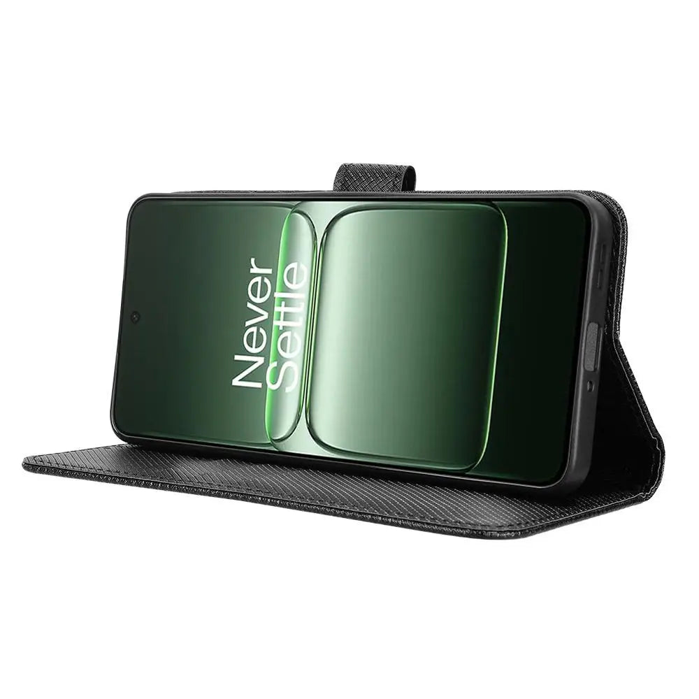 OnePlus Nord CE5 Lompakko Suojakotelo - Musta