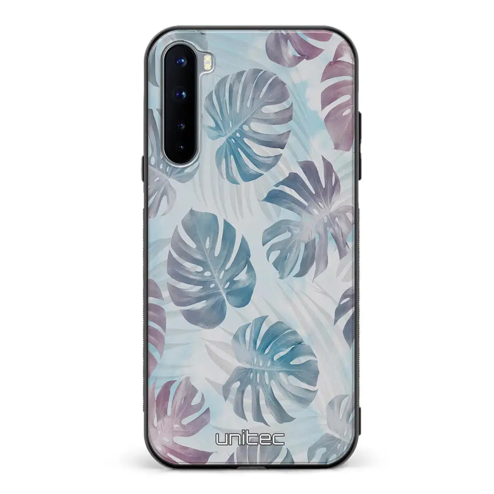 OnePlus Nord kukka suojakuoret - Monstera Texture - Ei