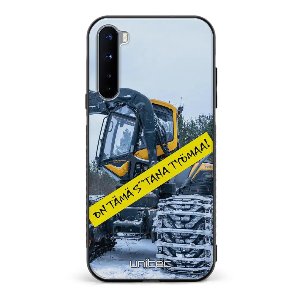 OnePlus Nord meemi suojakuoret - Työmaa - Ei