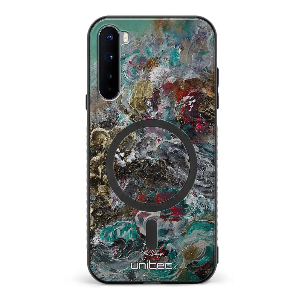 OnePlus Nord modern art suojakuoret - Heart Knows - Noora Kämppi