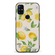 OnePlus Nord N10 hedelmä suojakuoret - Lemon - Ei
