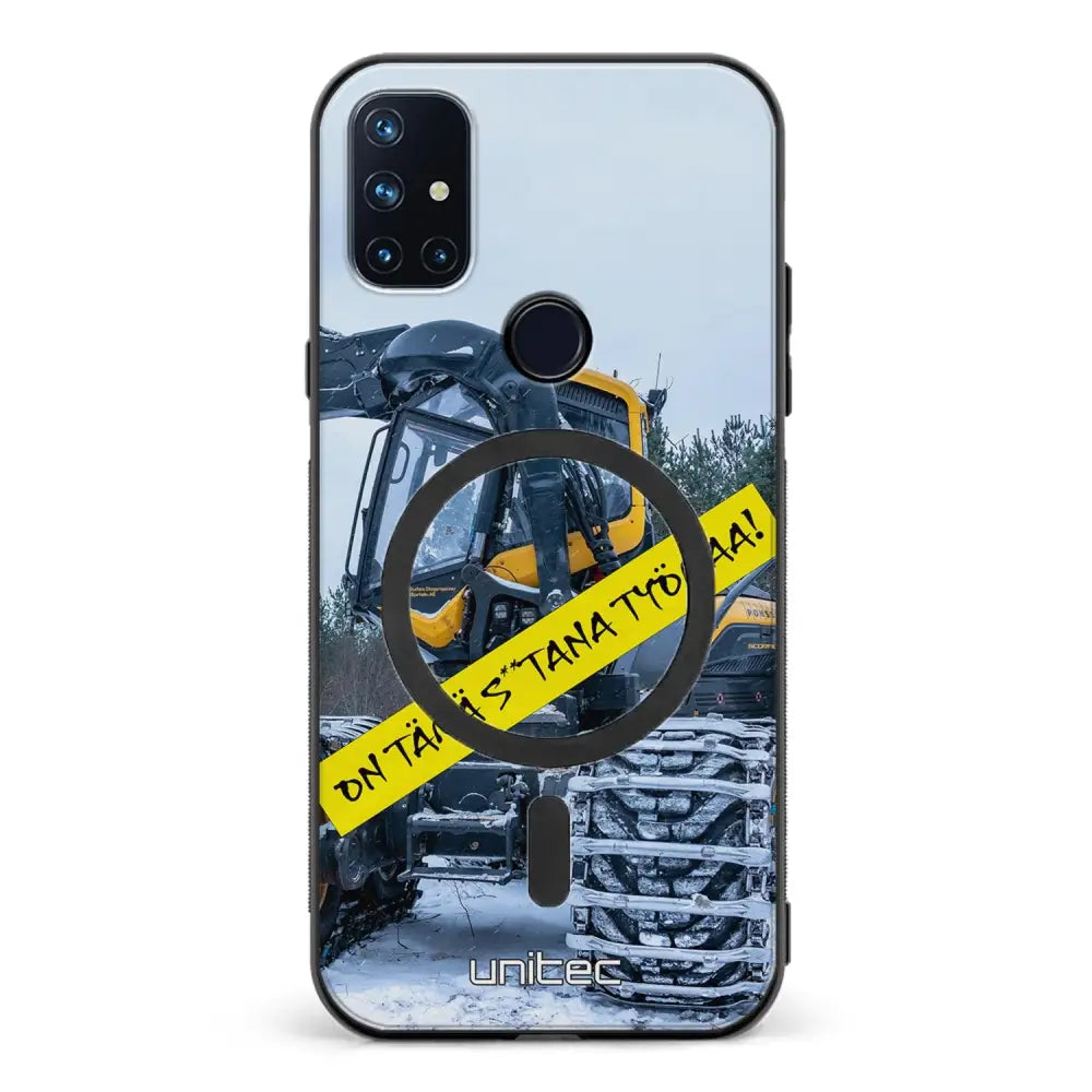OnePlus Nord N10 meemi suojakuoret - Työmaa