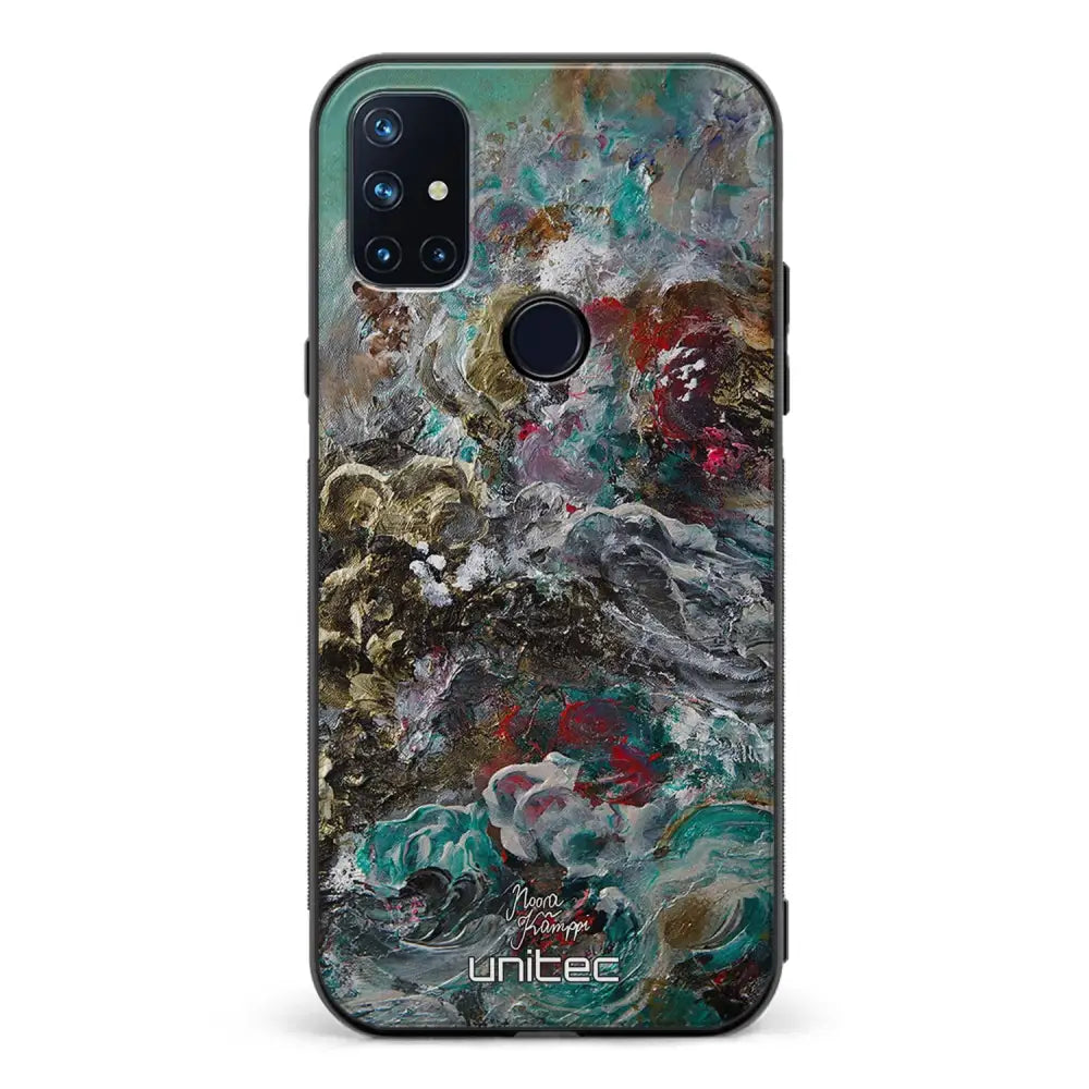 OnePlus Nord N10 modern art suojakuoret - Heart Knows - Noora Kämppi - Ei