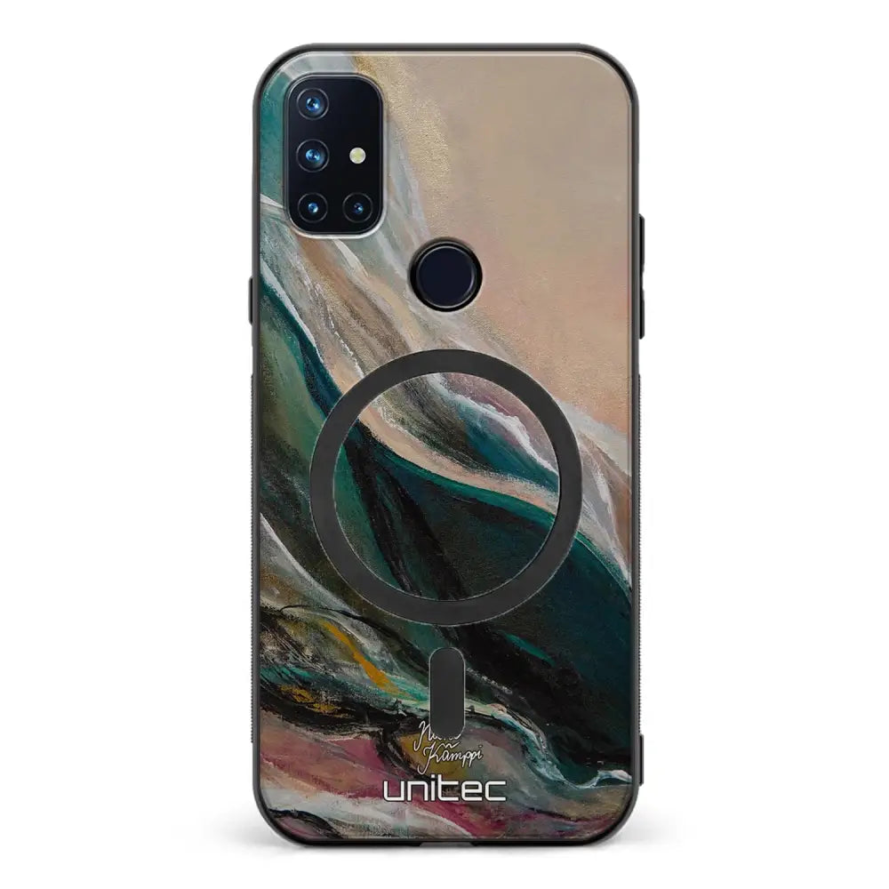 OnePlus Nord N10 modern art suojakuoret - Nudge - Noora Kämppi