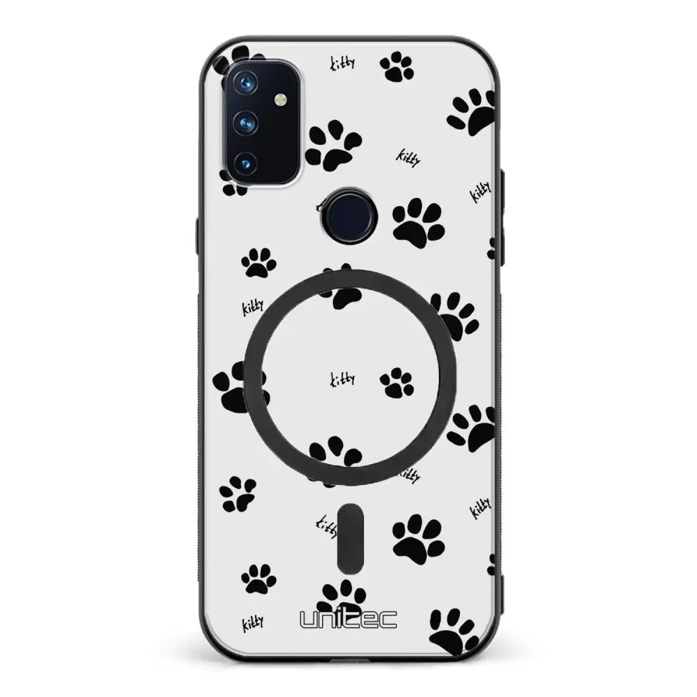 OnePlus Nord N100 kissa suojakuoret - Cat Paws