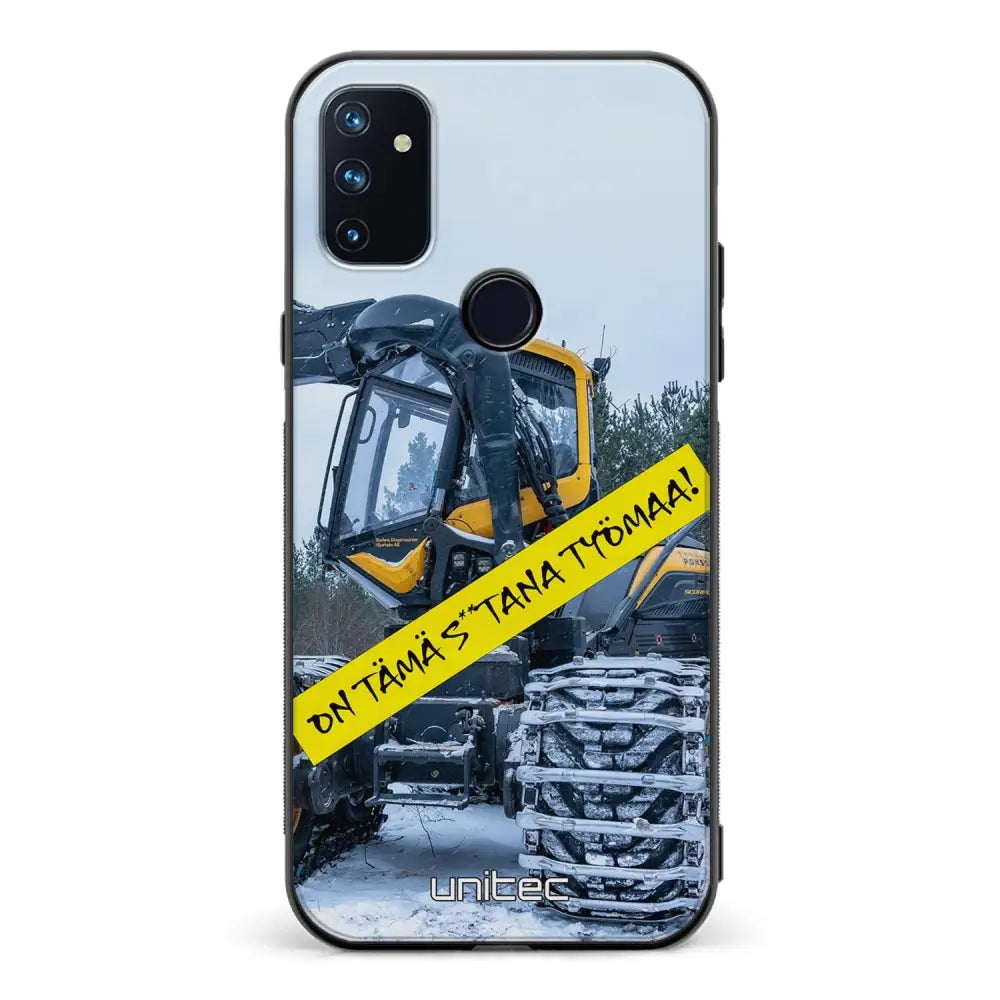 OnePlus Nord N100 meemi suojakuoret - Työmaa - Ei