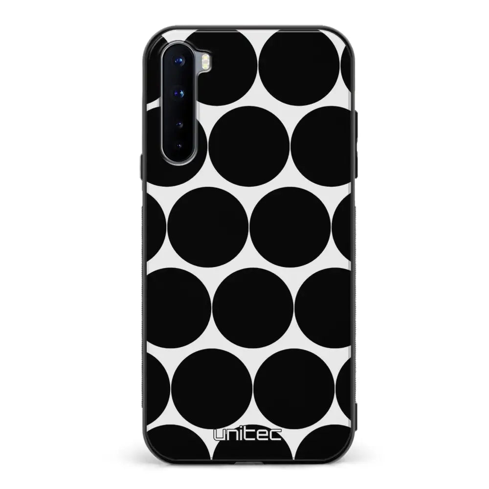 OnePlus Nord pallo suojakuoret - Musta Pallo - Ei