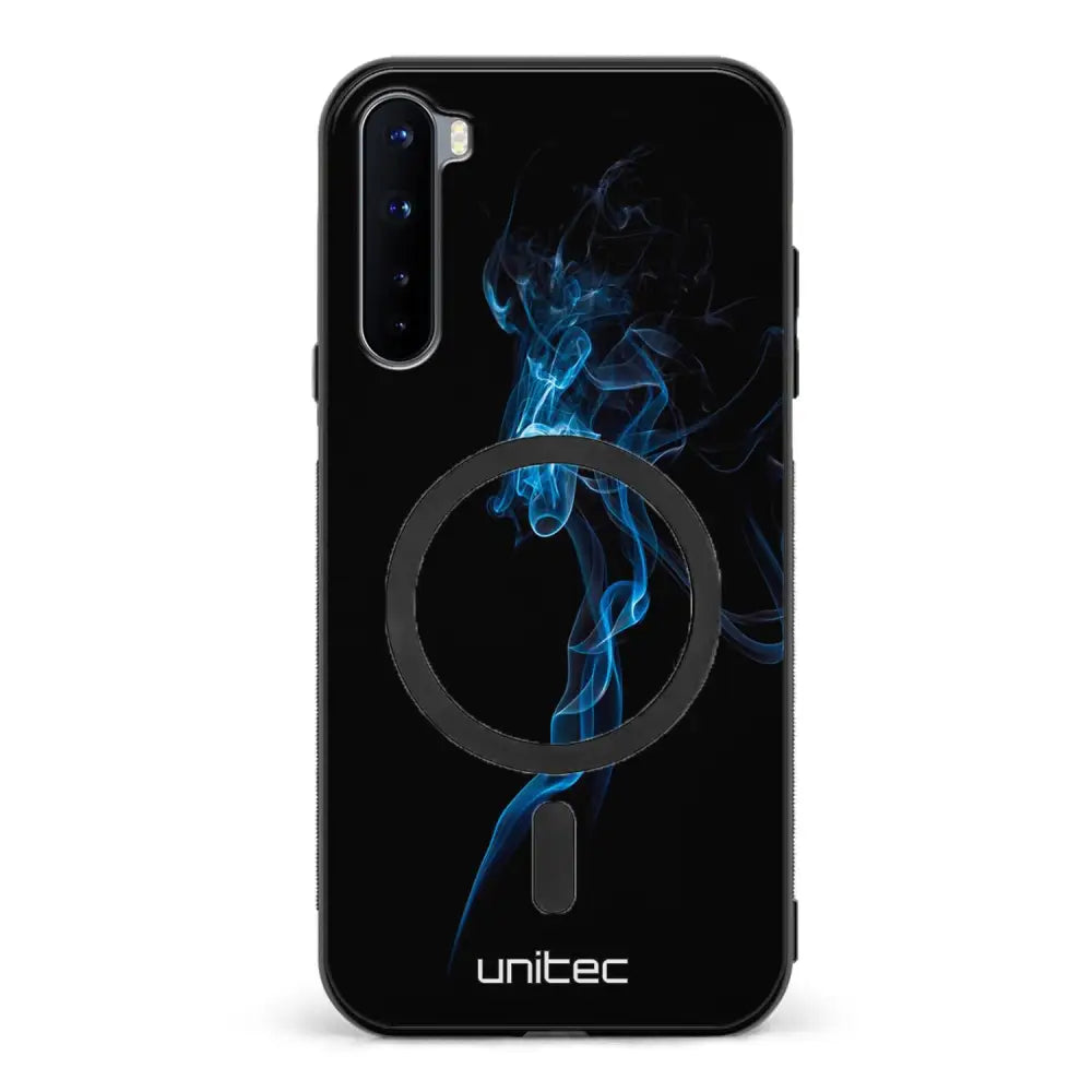 OnePlus Nord suojakuoret - Blue Smoke On Black