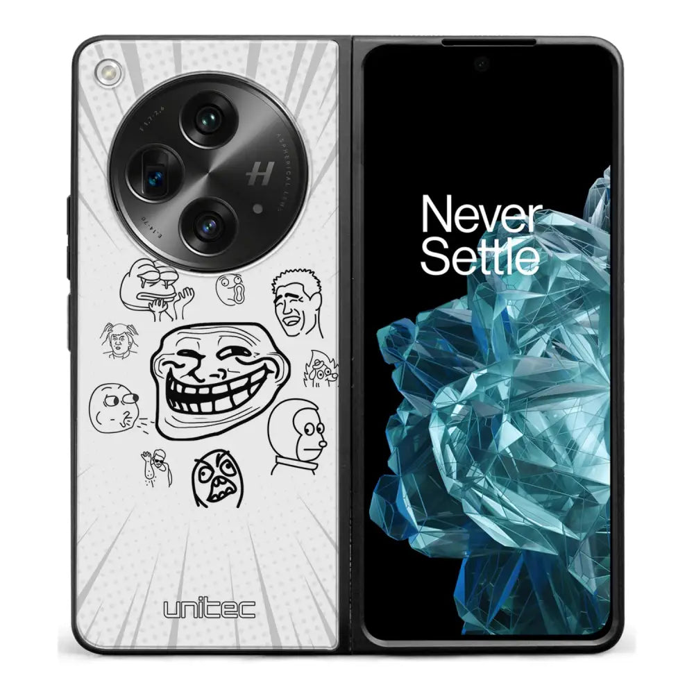 OnePlus Open meemi suojakuoret - Meemi - Ei