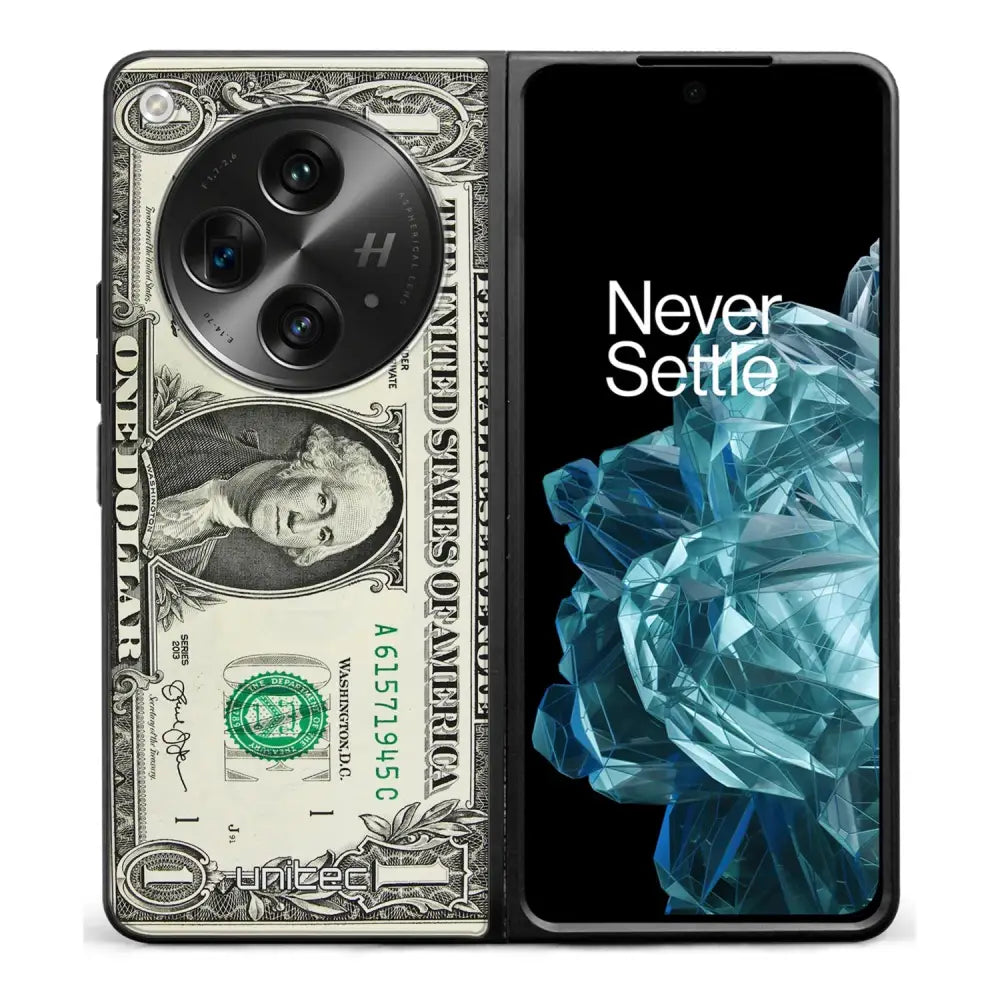 OnePlus Open seteli suojakuoret - Dollar - Ei