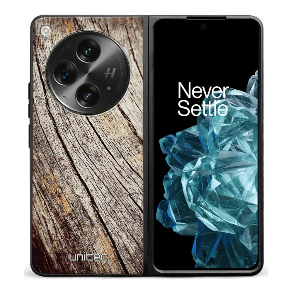 OnePlus Open suojakuoret - Wooden Stump - Ei