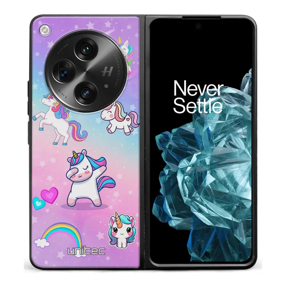OnePlus Open suojakuoret - Yksisarvinen - Ei