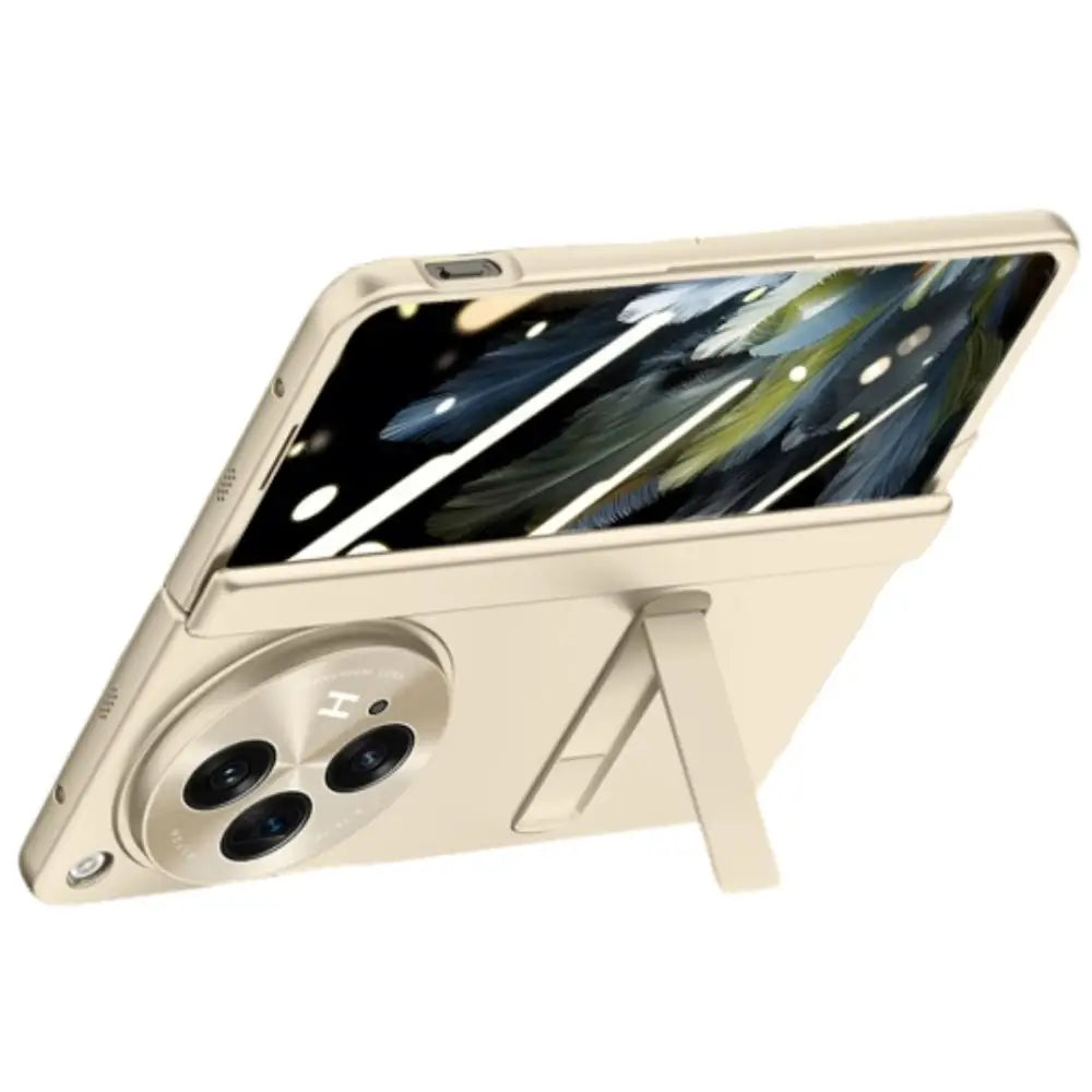 OnePlus Open Suojakuori pöytätuella - Kulta