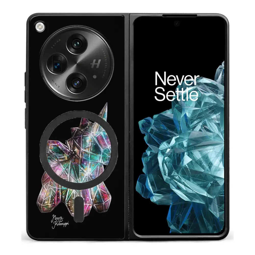 OnePlus Open unicorn suojakuoret - Musta - Noora Kämppi