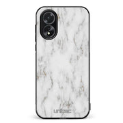 Oppo A38 marmori suojakuoret - White Marble - Ei