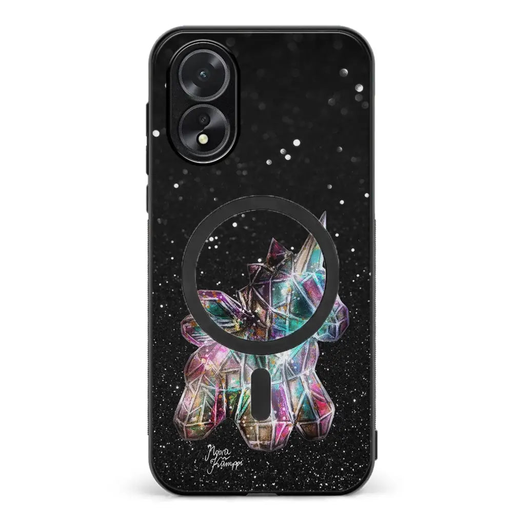 Oppo A38 unicorn suojakuoret - Valkoinen - Noora Kämppi