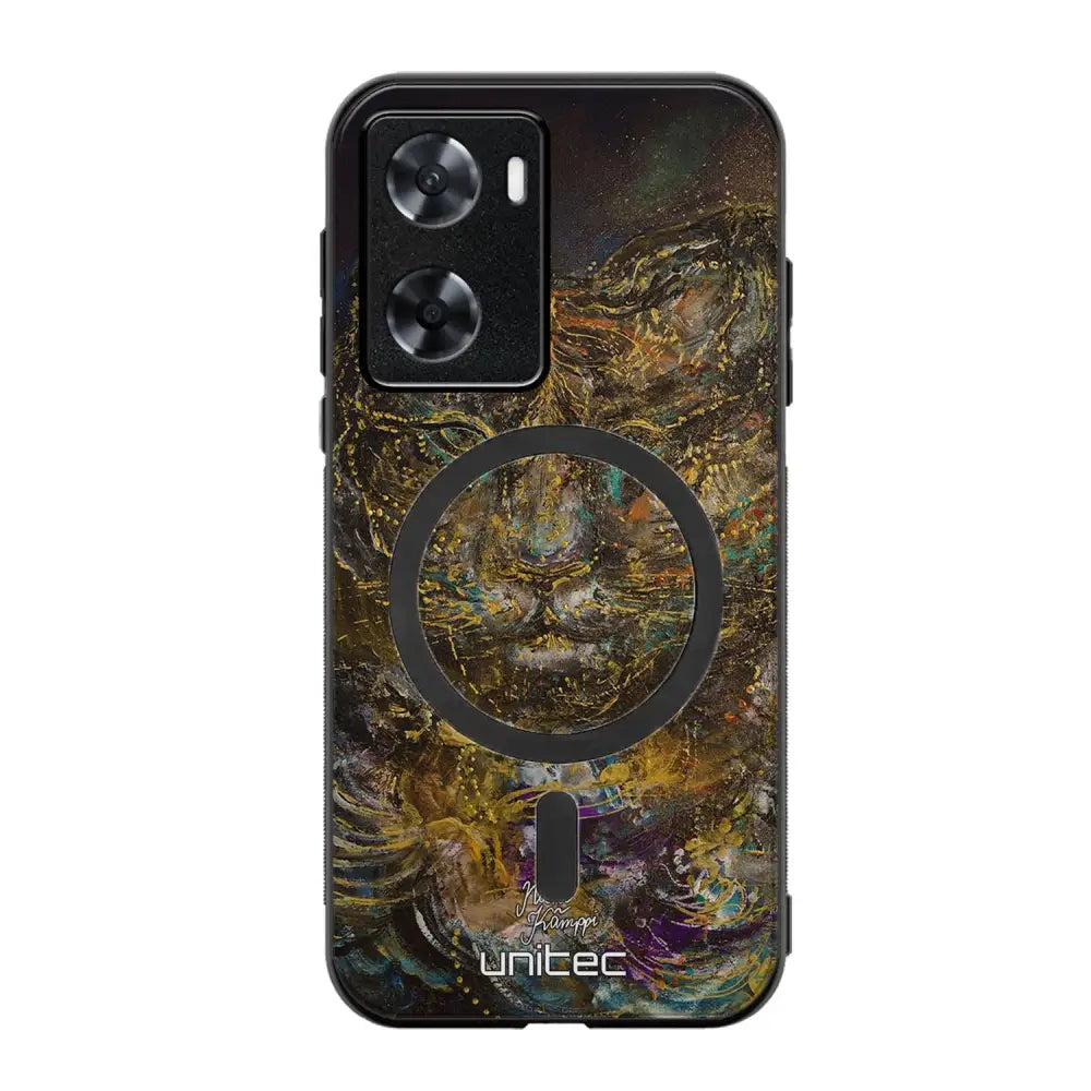 Oppo A77 animal kingdom suojakuoret - Fearless - Noora Kämppi