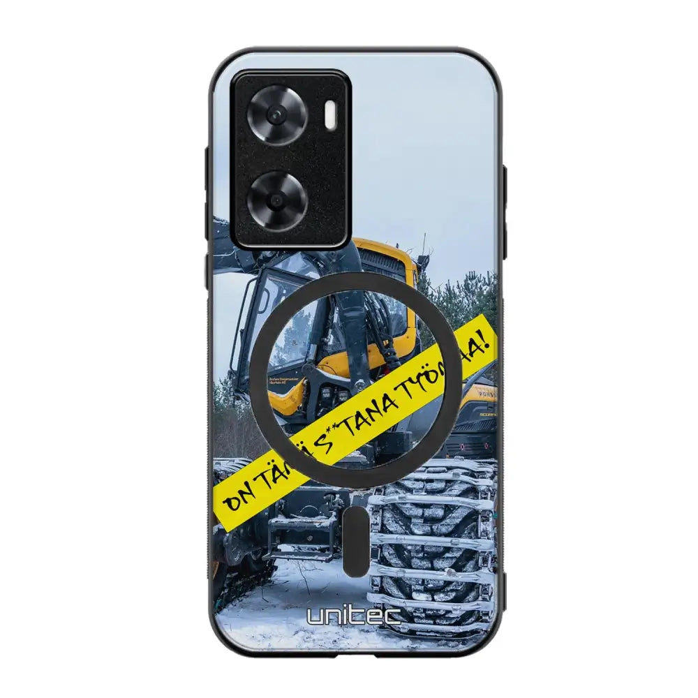 Oppo A77 meemi suojakuoret - Työmaa