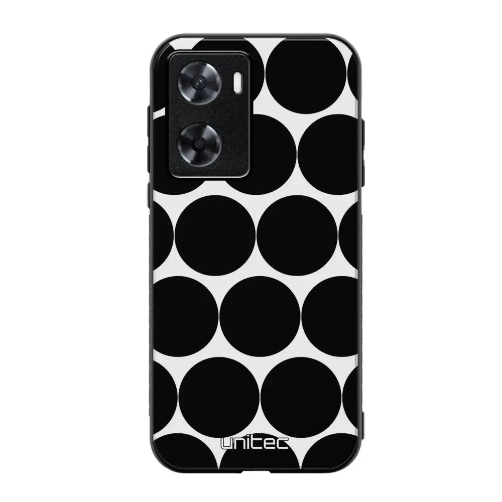 Oppo A77 pallo suojakuoret - Musta Pallo - Ei