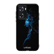 Oppo A77 suojakuoret - Blue Smoke On Black - Ei