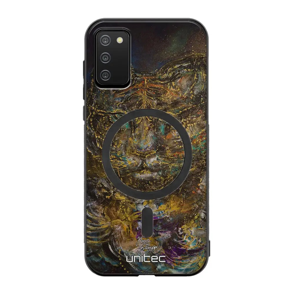 Samsung Galaxy A02s animal kingdom suojakuoret - Fearless - Noora Kämppi