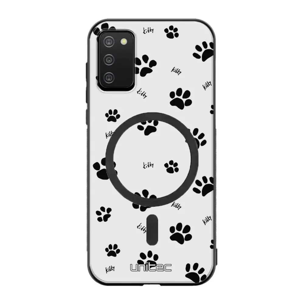 Samsung Galaxy A02s kissa suojakuoret - Cat Paws