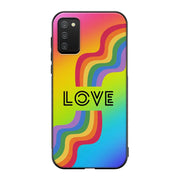 Samsung Galaxy A02s pride suojakuoret - Love - Ei
