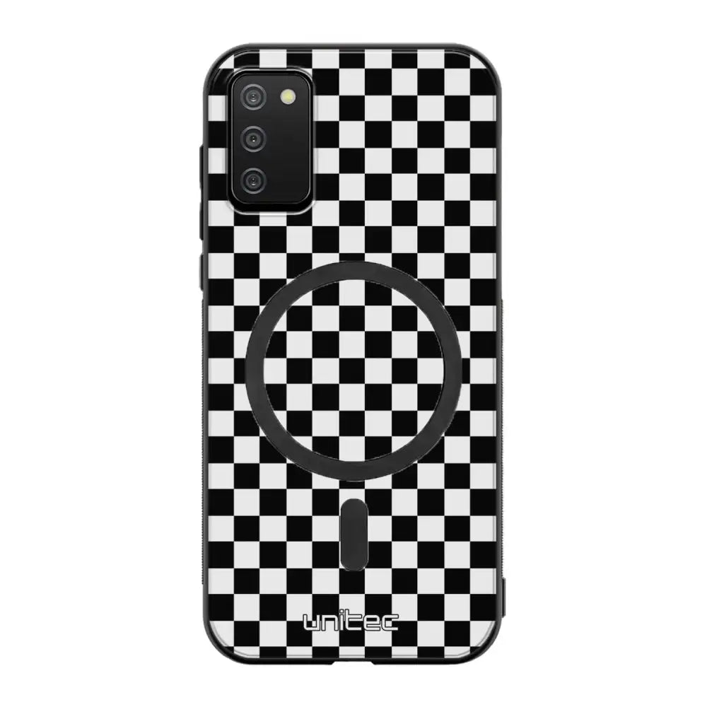 Samsung Galaxy A02s suojakuoret - Black And White