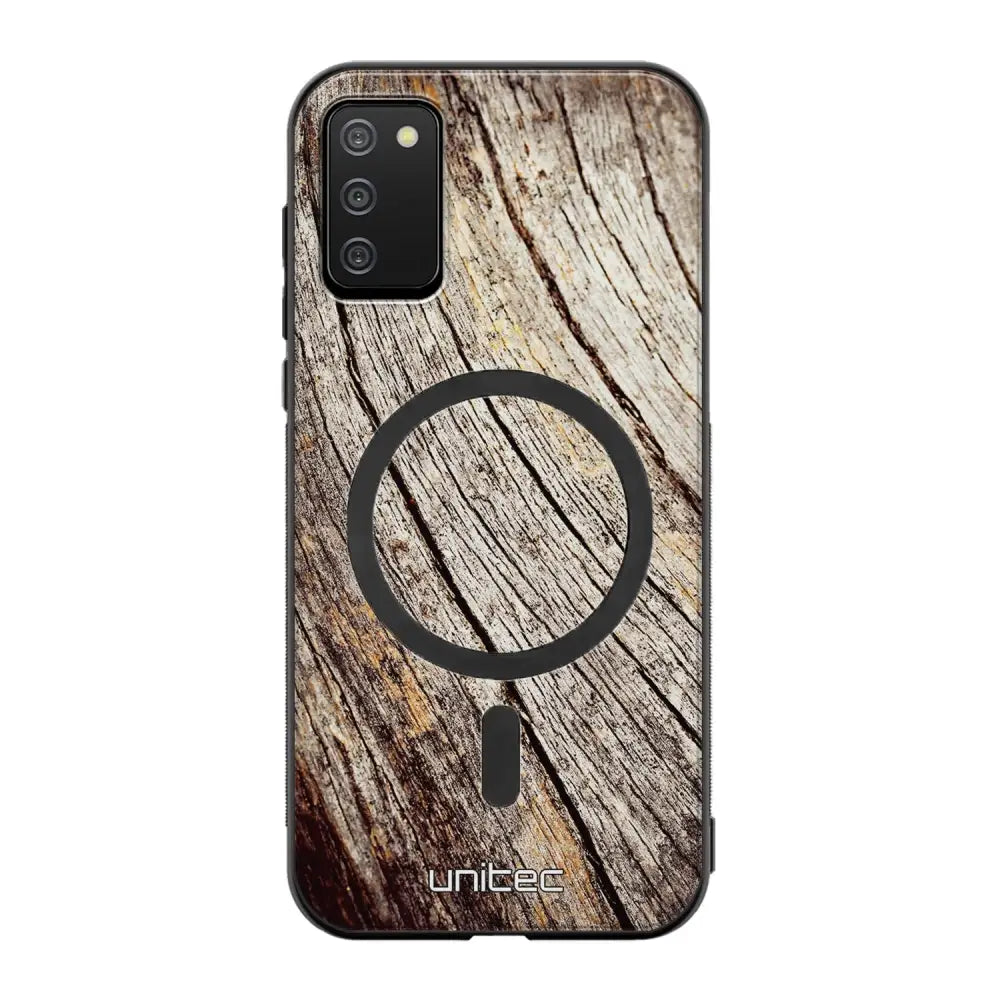 Samsung Galaxy A02s suojakuoret - Wooden Stump