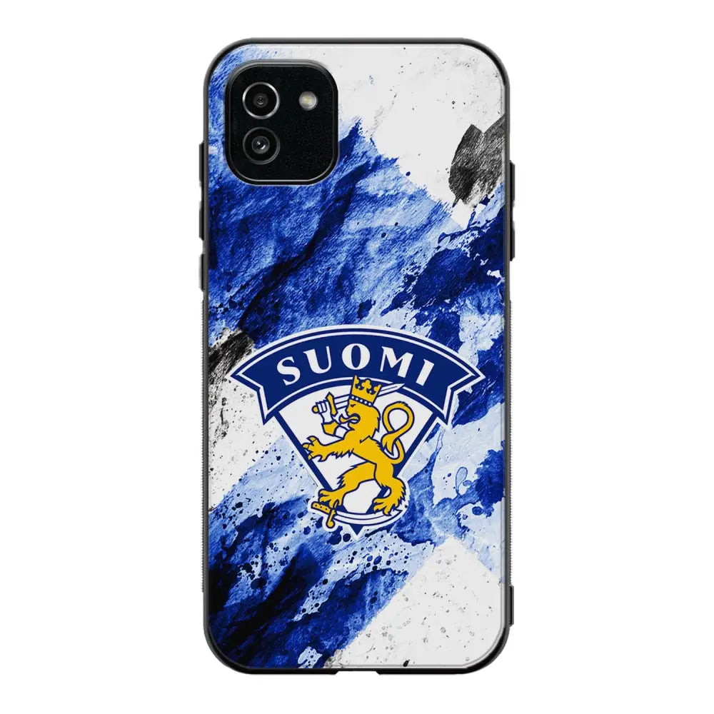 Samsung Galaxy A03 jääkiekko suojakuoret - Leijonat - Ei