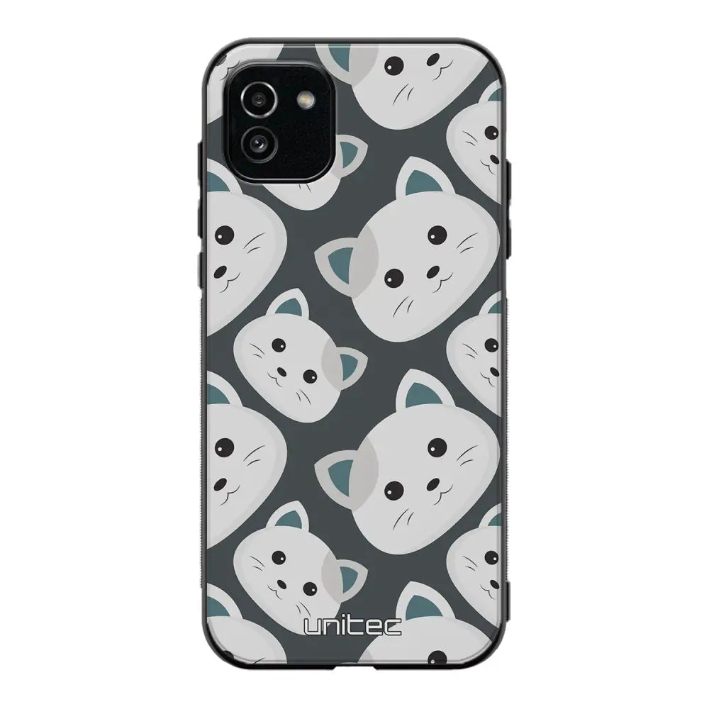 Samsung Galaxy A03 kissa suojakuoret - Kittens - Ei