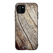 Samsung Galaxy A03 suojakuoret - Wooden Stump - Ei