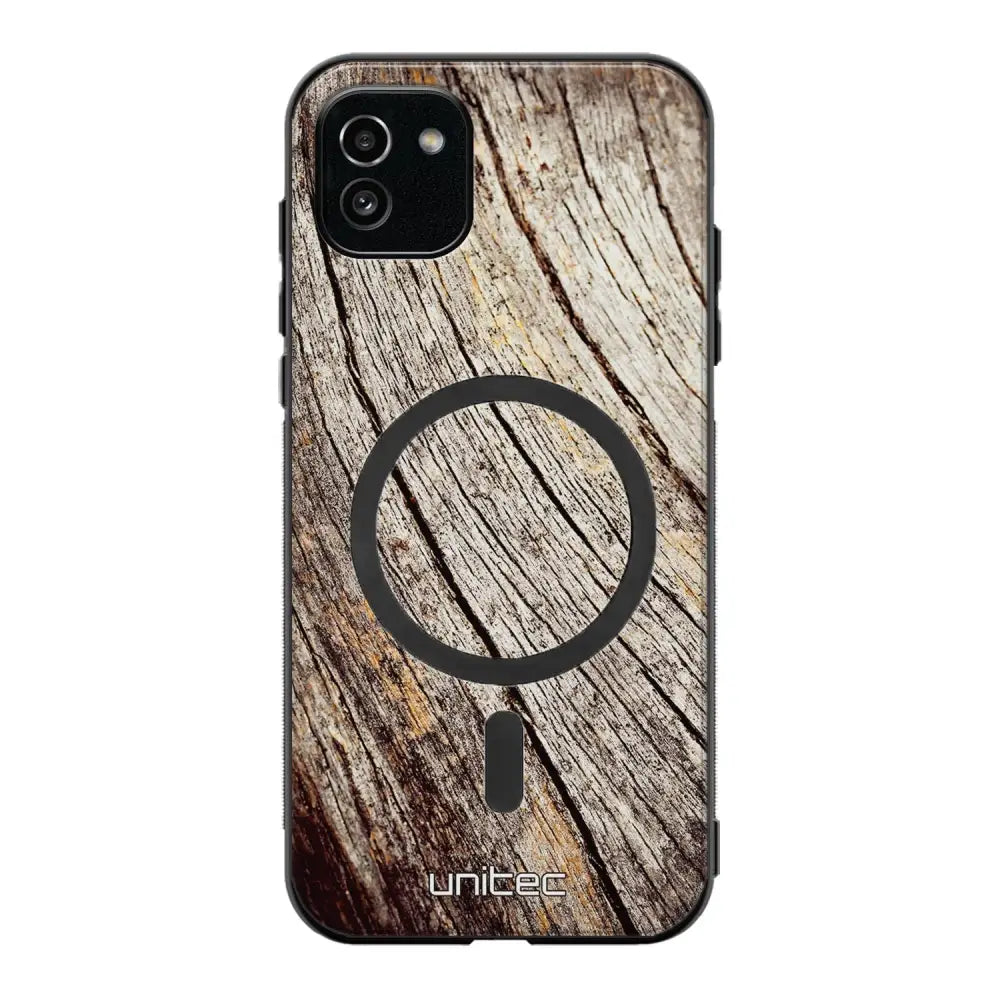 Samsung Galaxy A03 suojakuoret - Wooden Stump
