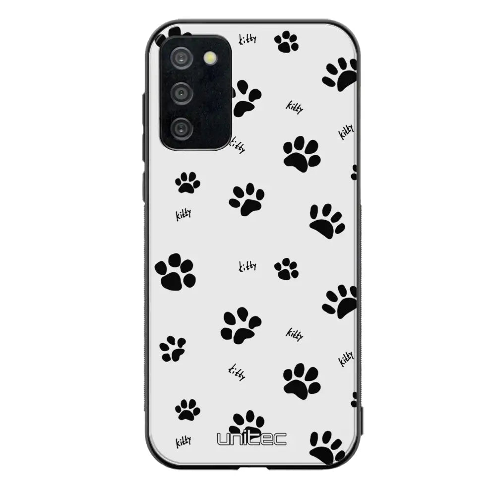 Samsung Galaxy A03s kissa suojakuoret - Cat Paws - Ei