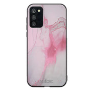 Samsung Galaxy A03s marmori suojakuoret - Pink Pok Rie - Ei