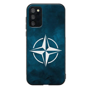 Samsung Galaxy A03s nato suojakuoret - Sininen - Ei