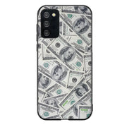 Samsung Galaxy A03s seteli suojakuoret - Dollarit - Ei